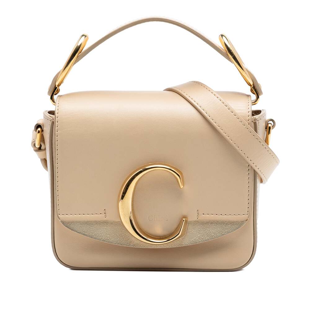 Chloe C Flap Bag Leather Mini #298354C68B